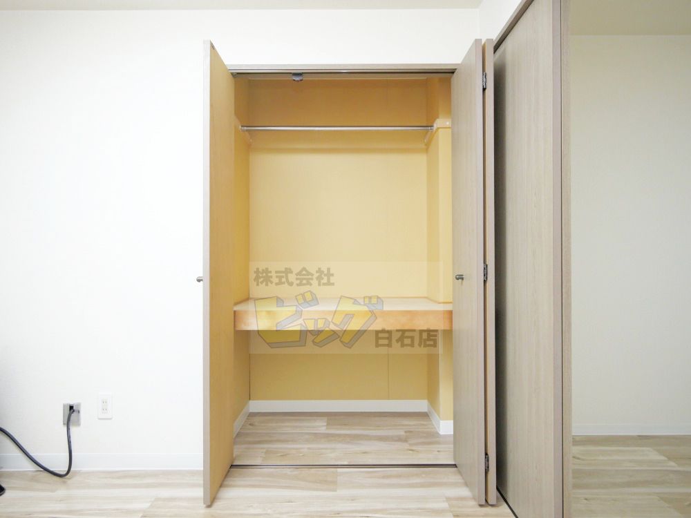 収納　使い勝手の良いクローゼットタイプです♪