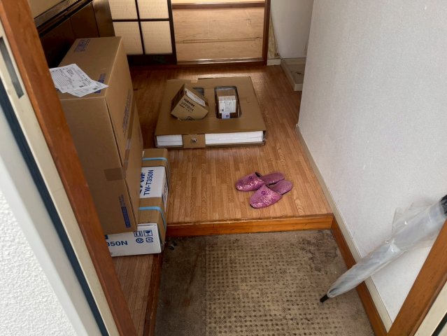 玄関　シンプルで使いやすい玄関です