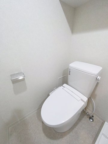 トイレ　ゆったりとした空間のトイレです