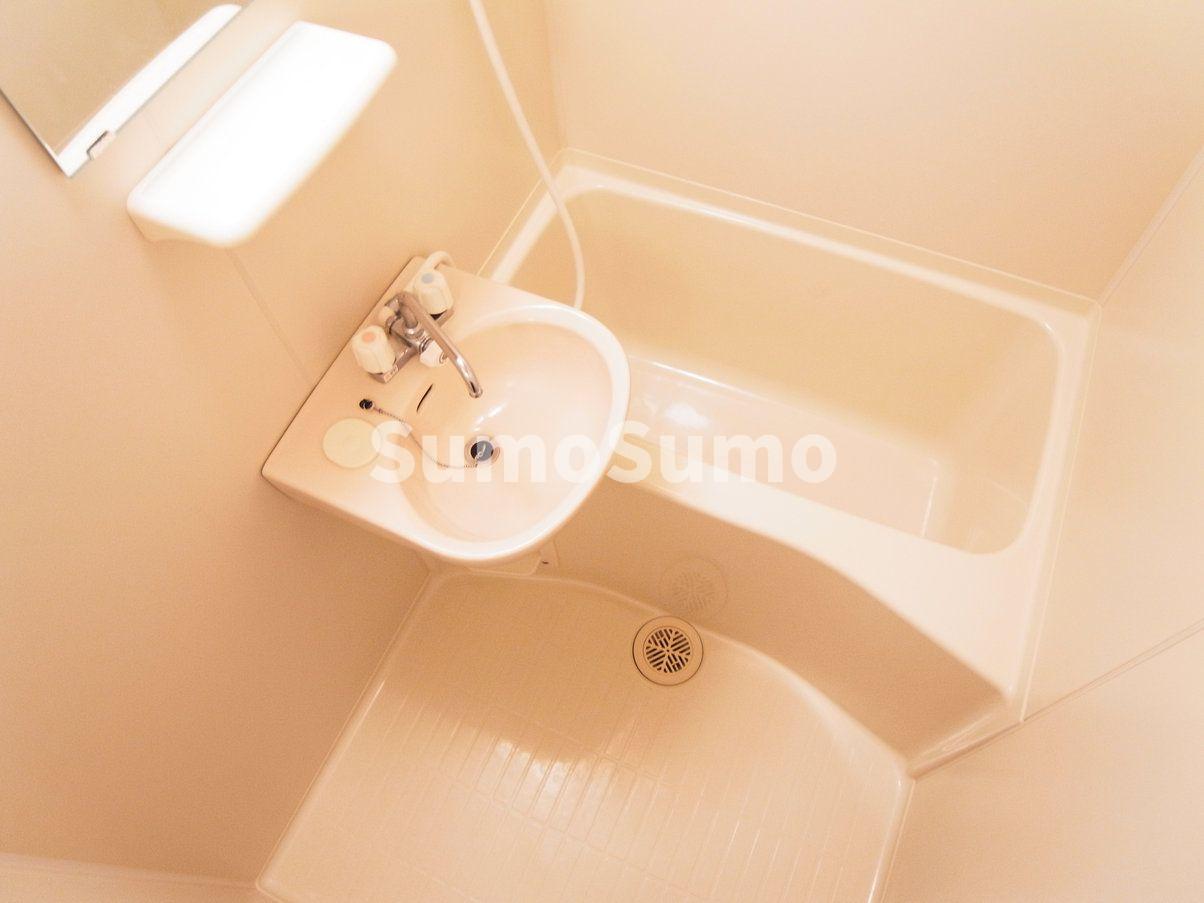 バス・シャワールーム　コンパクトで使いやすいお風呂です