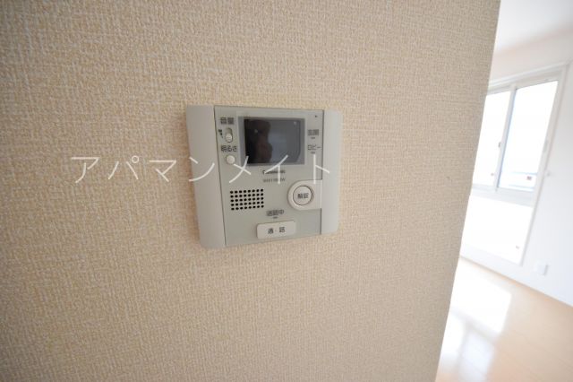 セキュリティ　モニタ付きインターホン！