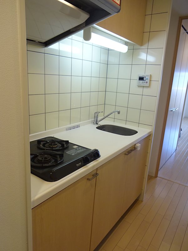 キッチン　ガス２口コンロ