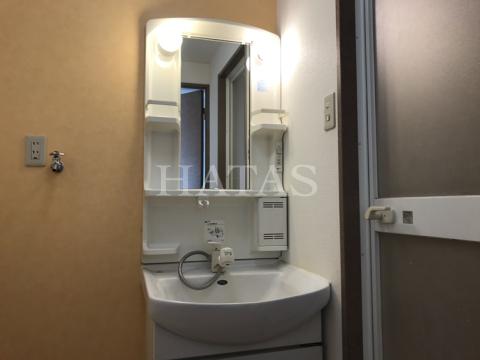 洗面設備　同物件・別部屋のお写真です。