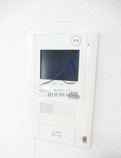 セキュリティ　モニター付きインターホンです。