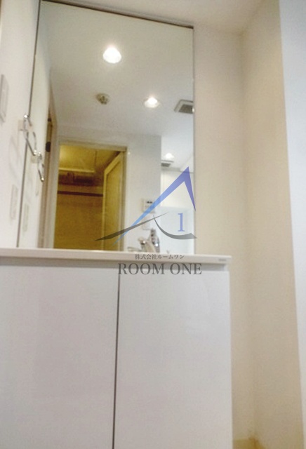 洗面設備　洗面台です。