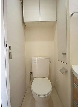 トイレ　ゆったりとした空間のトイレです