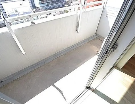 バルコニー　落ち着いた時間を過ごせるバルコニーです