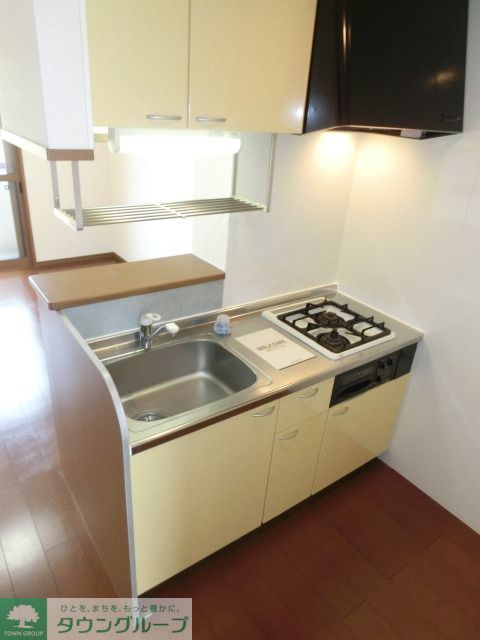 キッチン　二口システムキッチン