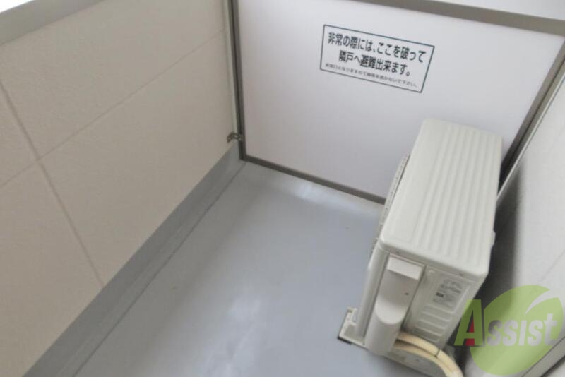 バルコニー　バルコニーは外干しもできるので嬉しいですね。