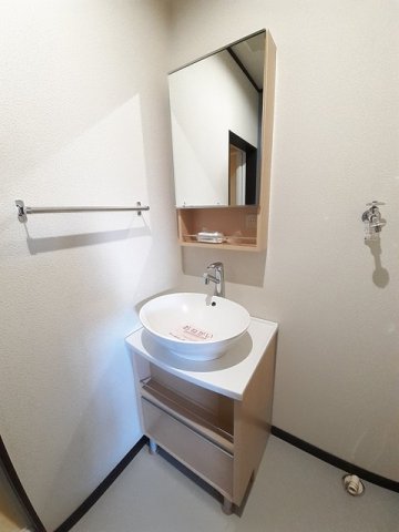 洗面設備　洗面所です