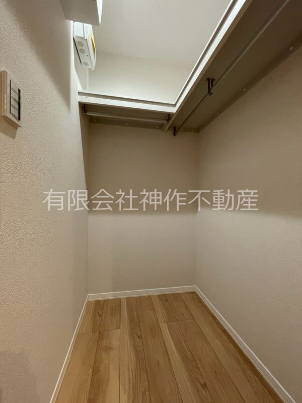 収納　ウォークインクローゼット