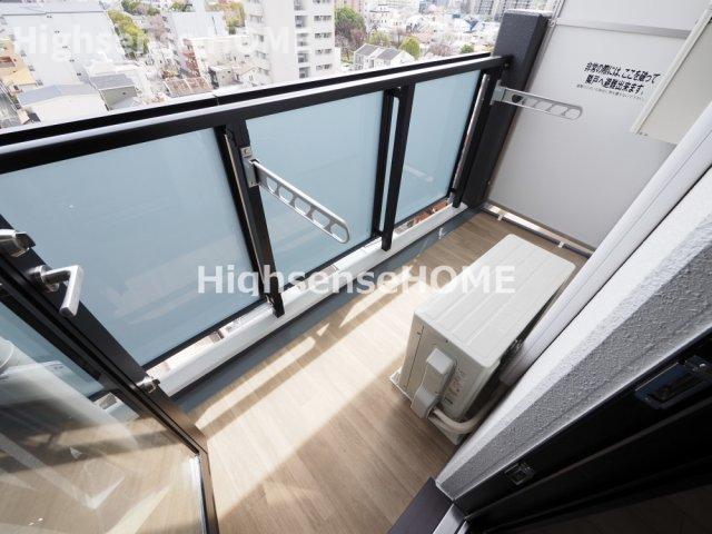 バルコニー　広々としたバルコニーです