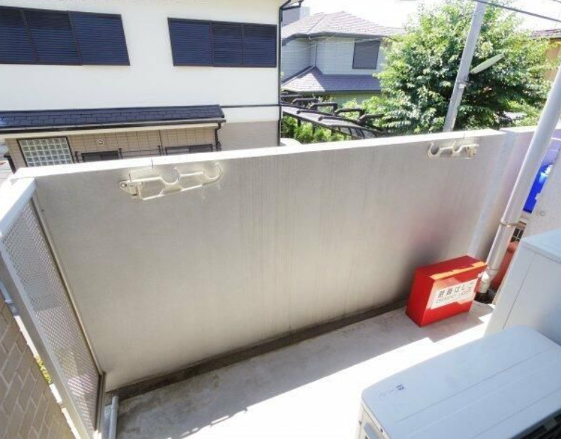 バルコニー　バルコニーがあります