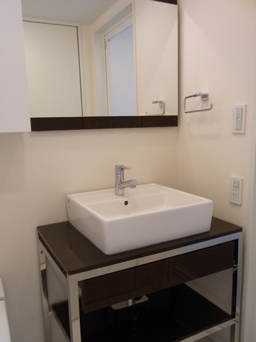 洗面設備　洗面所　※2013年4月撮影