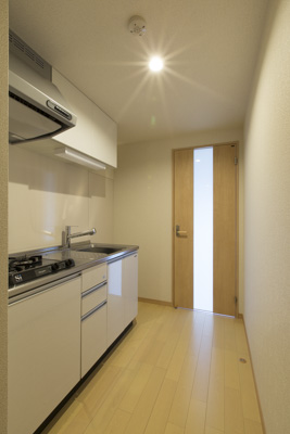 キッチン　2口コンロ付キッチンです。