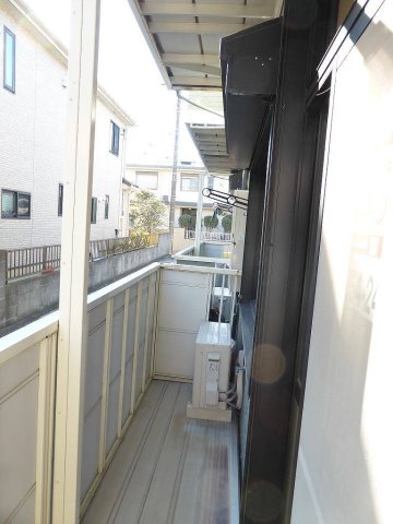 バルコニー　バルコニーがあります