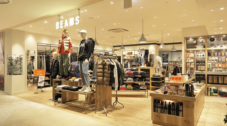 ショッピングセンター　BEAMS（ショッピングセンター）まで870m