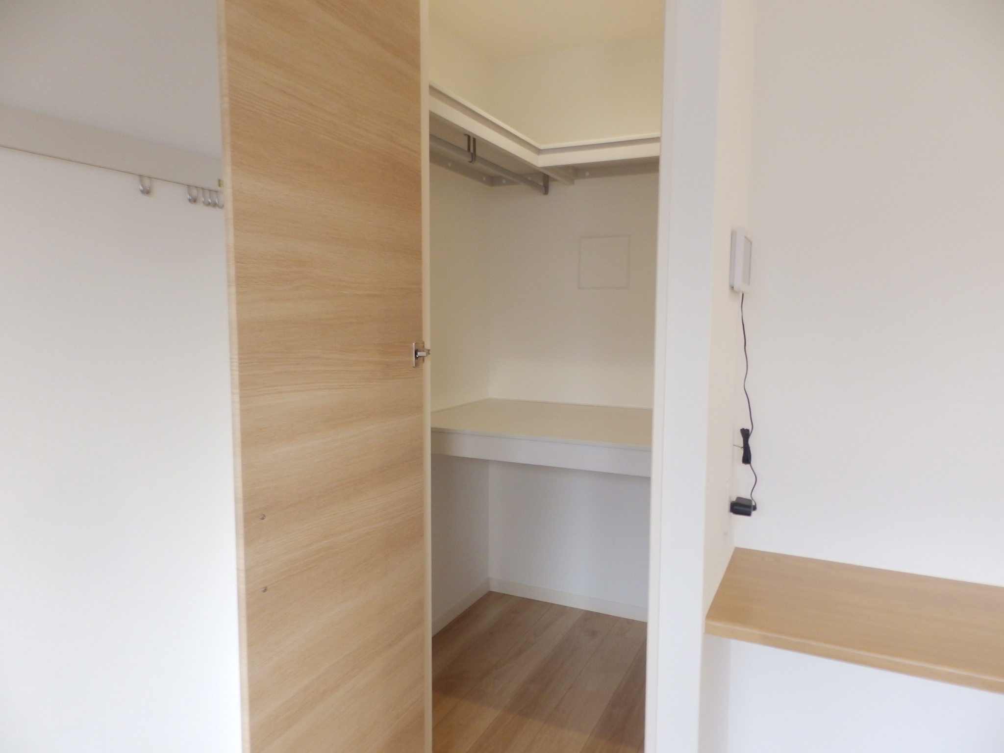 収納　ウォークインクローゼット