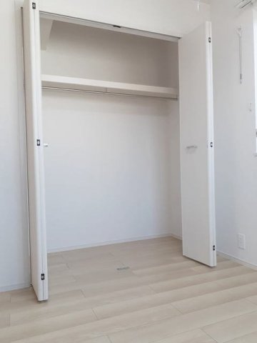 収納　たっぷりとした収納スペースです