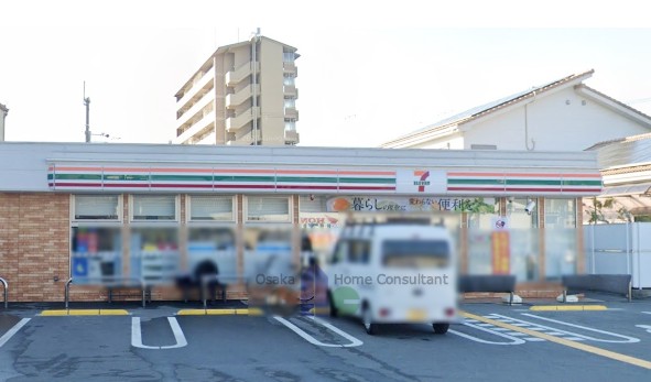 コンビニ　セブンイレブン 東大阪玉串元町2丁目店（コンビニ）まで264m