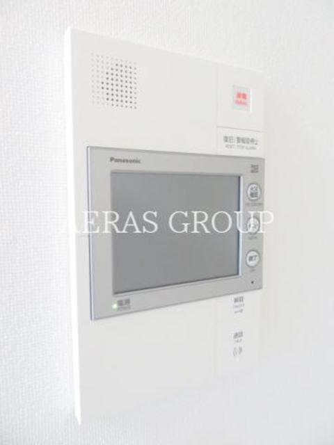 セキュリティ　モニター付きインターホン