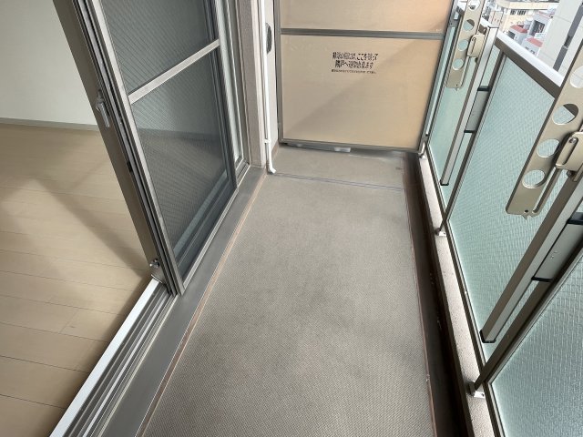 バルコニー　バルコニーがあります