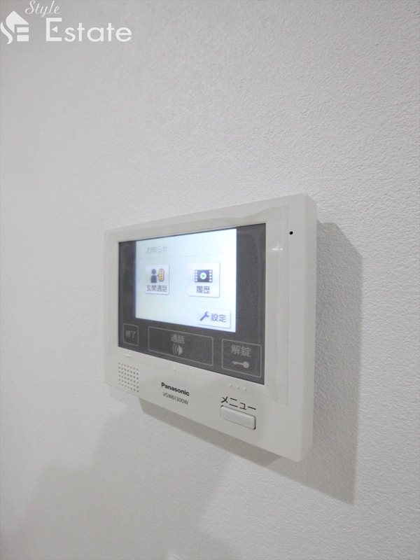 セキュリティ　カラーモニター付きインターホン