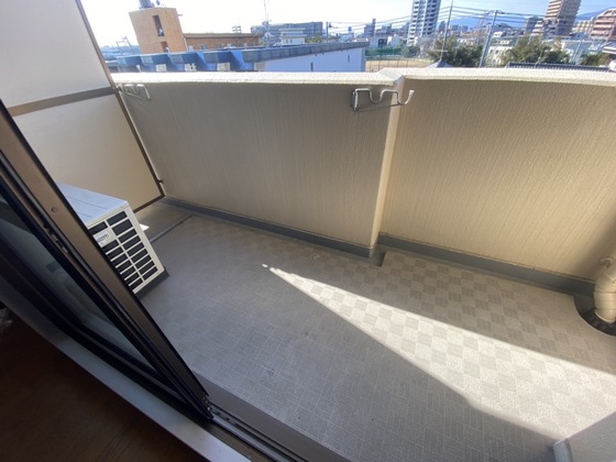 バルコニー　※別部屋の写真です
