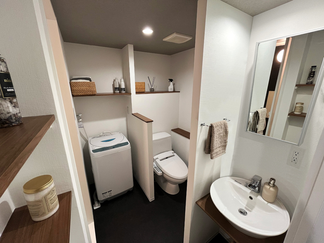 洗面設備　完成イメージ写真になります。