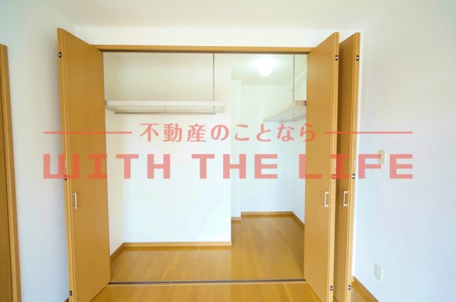 収納　大きなスペースがあり、収納には困りません