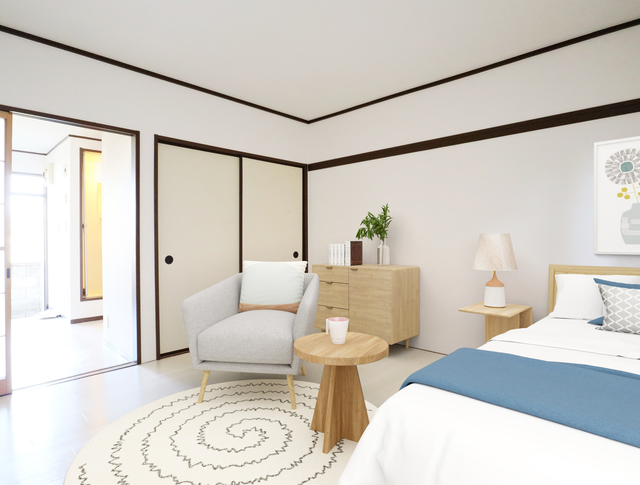 建物外観　※ＣＧ画像の為家具家電はありません