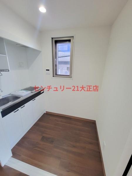 駐車場　キッチン部分