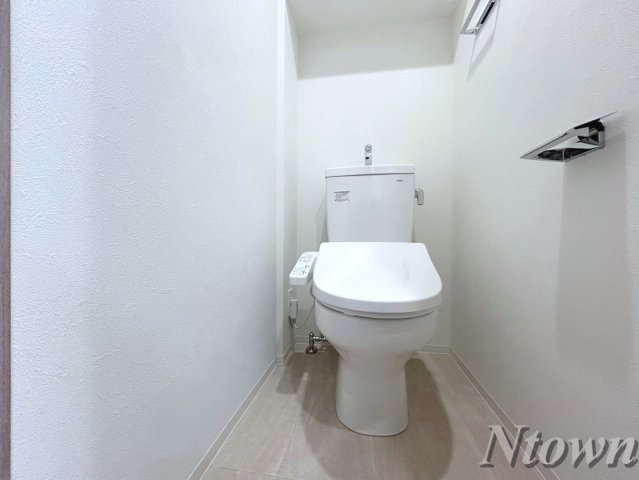 トイレ　ゆったりとした空間のトイレです