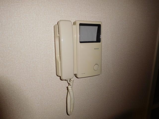 セキュリティ　モニター付きで安心です。