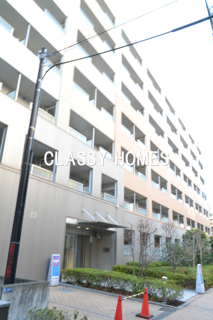 建物外観　2004年竣工　コンフォリア東品川：外観