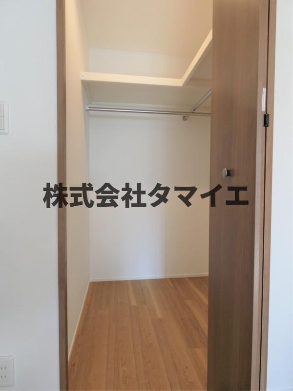 収納　たっぷりとした収納スペースです