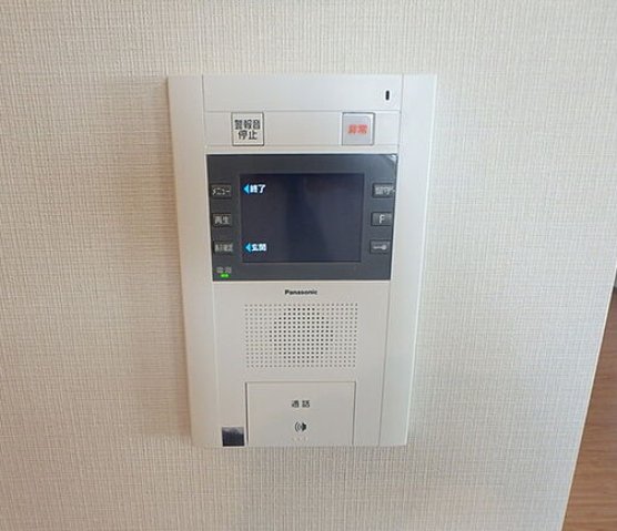 セキュリティ　☆安心のモニター付きインターホン☆