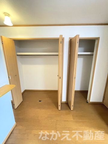 収納　大きなスペースがあり、収納には困りません
