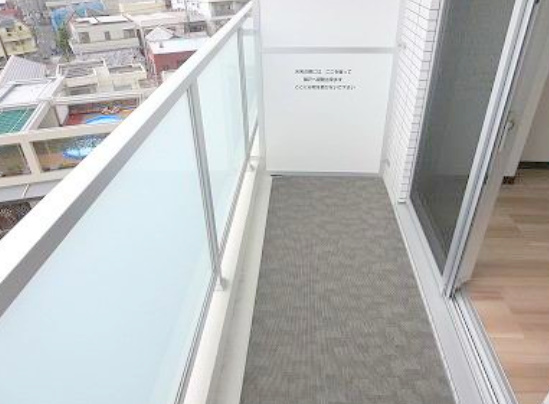 バルコニー　XEBEC糀谷※別部屋参照・反転間取り