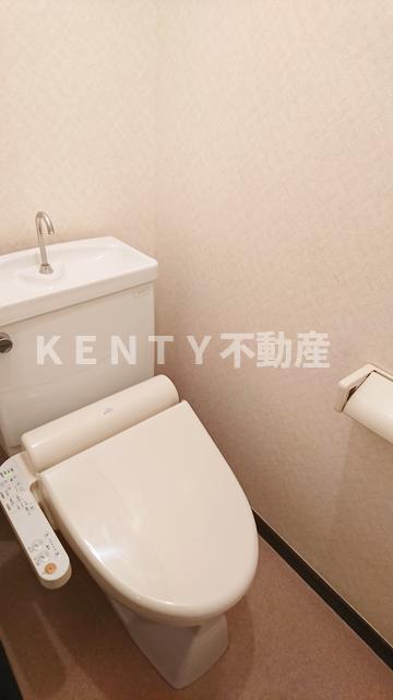 トイレ　ゆったりとした空間のトイレです