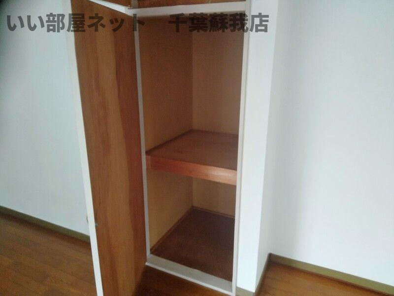 収納　十分な収納スペースがあります