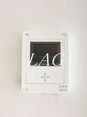 セキュリティ　モニター付きインターホンです。