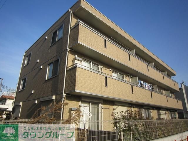 建物外観　オートロック完備、都市ガス対応のお部屋です