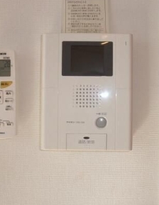 セキュリティ　☆安心のTVモニタ付きインターホン☆