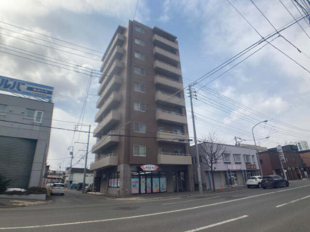 建物外観　札幌市北区新琴似１条「コートビバリッジ」