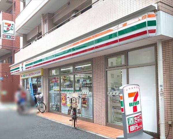 コンビニ　セブン-イレブン 品川戸越３丁目店（コンビニ）まで290m