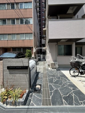 ロビー　メゾン ミロワール天王寺　外観