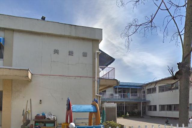 幼稚園・保育園　共愛館保育園（幼稚園・保育園）まで411m