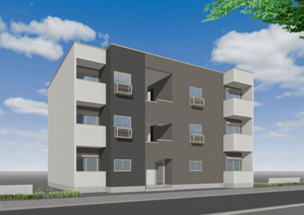 建物外観　外観パース