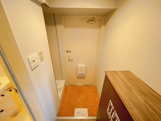 玄関　明るい玄関です